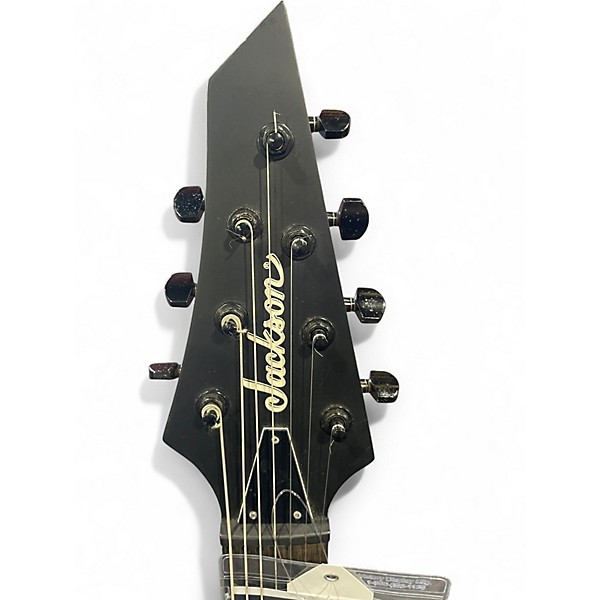 Used Jackson JS22-7 Dinky 7 String Black Solid Body Electric Guitar