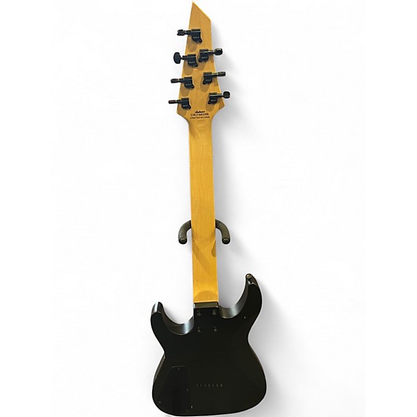 Used Jackson JS22-7 Dinky 7 String Black Solid Body Electric Guitar