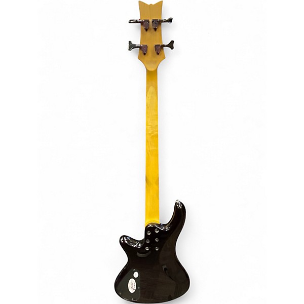 Used Schecter Guitar Research Stiletto Extreme 4 String Dark Cherry Burst Electric Bass Guitar