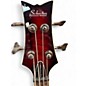 Used Schecter Guitar Research Stiletto Extreme 4 String Dark Cherry Burst Electric Bass Guitar