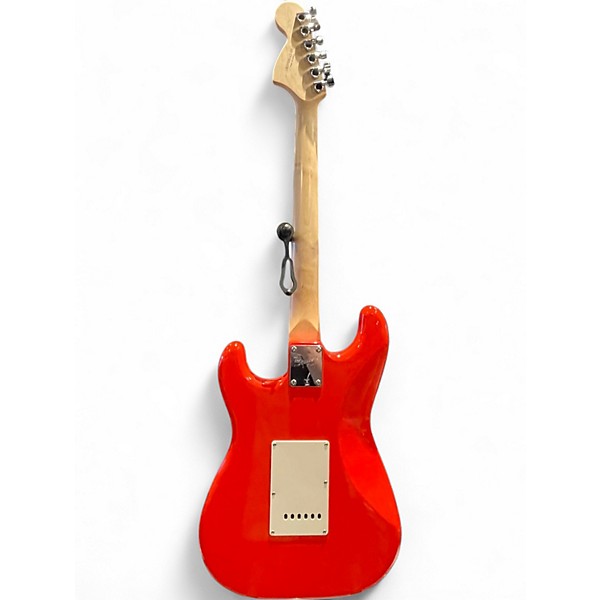 Used Squier Affinity Stratocaster Fiesta Red Solid Body Electric Guitar