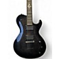 Used Schecter Guitar Research Damien Elite Solo Gray Solid Body Electric Guitar