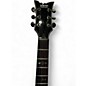 Used Schecter Guitar Research Damien Elite Solo Gray Solid Body Electric Guitar