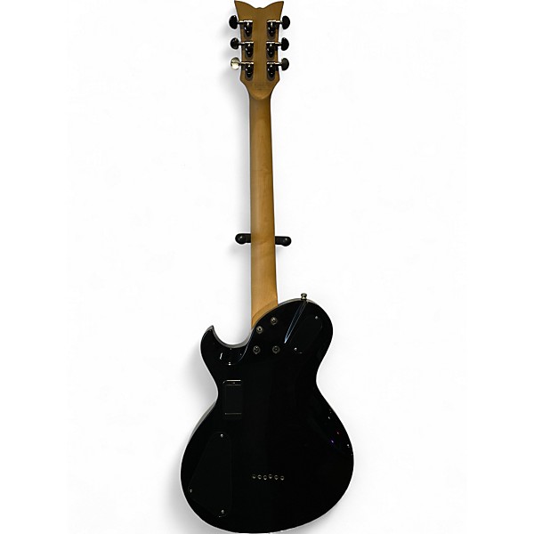 Used Schecter Guitar Research Damien Elite Solo Gray Solid Body Electric Guitar