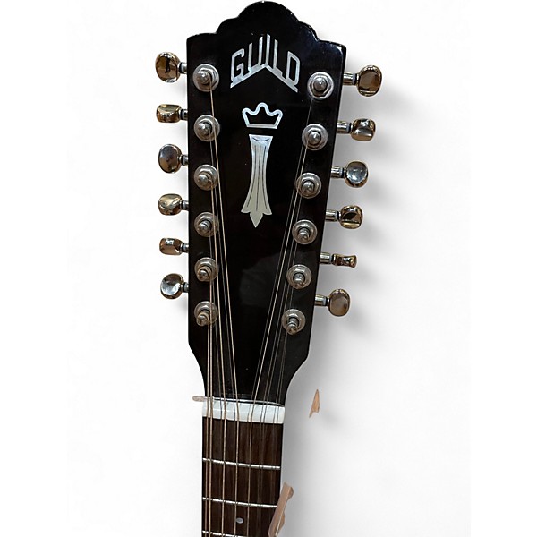 Used Guild D-1212 Natural 12 String Acoustic Guitar