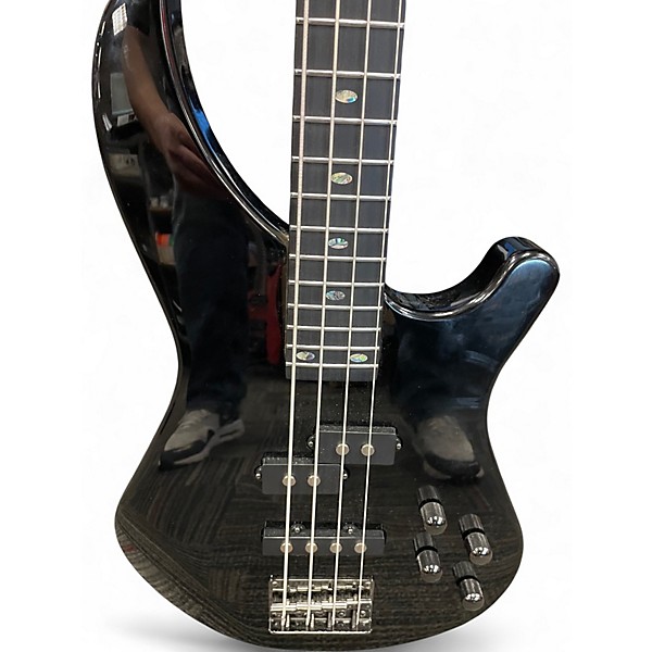 Used Mitchell MB200 Black Electric Bass Guitar