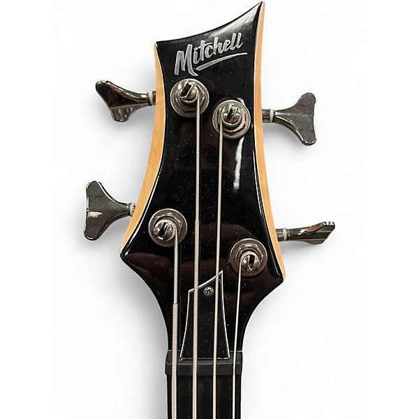 Used Mitchell MB200 Black Electric Bass Guitar