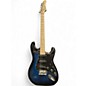 Used Glarry Stratocaster Blue Burst Solid Body Electric Guitar thumbnail
