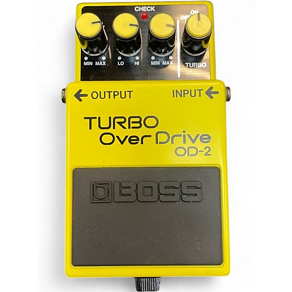 Vintage 1980s BOSS OD2 Turbo Overdrive Effect Pedal
