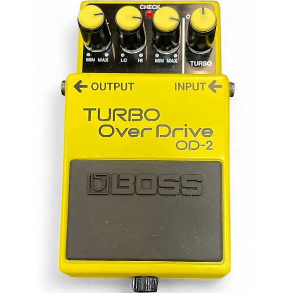 Vintage 1980s BOSS OD2 Turbo Overdrive Effect Pedal