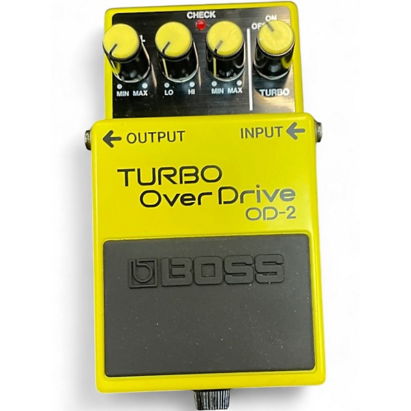 Vintage 1980s BOSS OD2 Turbo Overdrive Effect Pedal