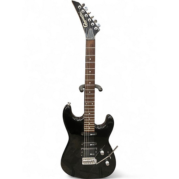Used Charvette By Charvel Charvette Black Solid Body Electric Guitar