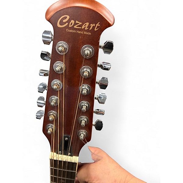 Used Cozart S41103EC 12S Flamed maple 12 String Acoustic Guitar