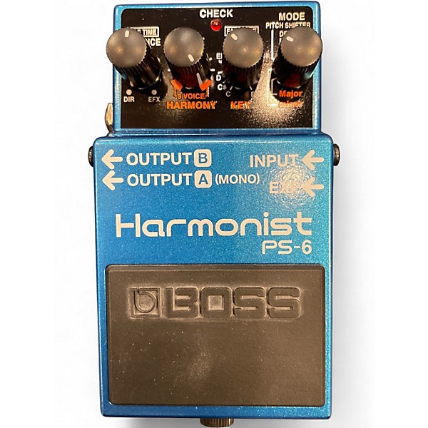 Used BOSS PS6 Harmonist Effect Pedal