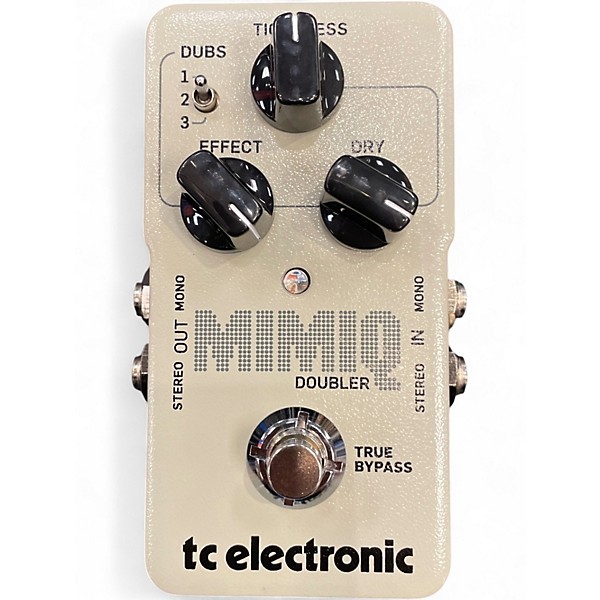Used TC Electronic Mimiq Doubler Effect Pedal