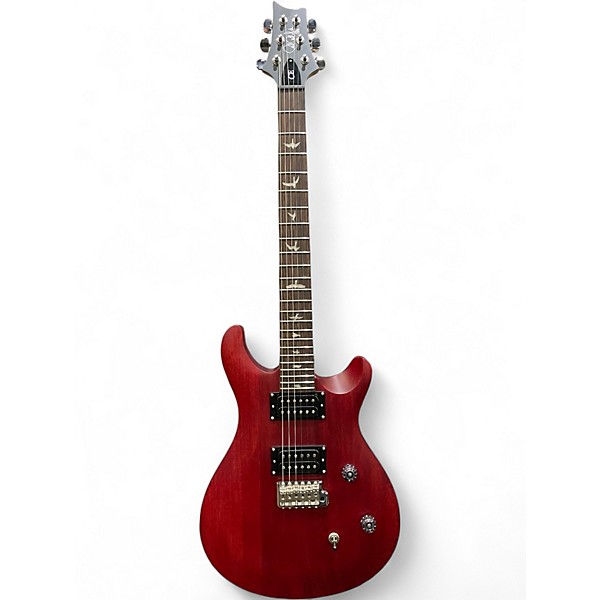 Used PRS SE CE24 Standard Satin Vintage Cherry Solid Body Electric Guitar