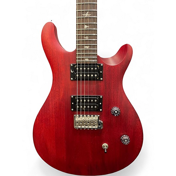 Used PRS SE CE24 Standard Satin Vintage Cherry Solid Body Electric Guitar