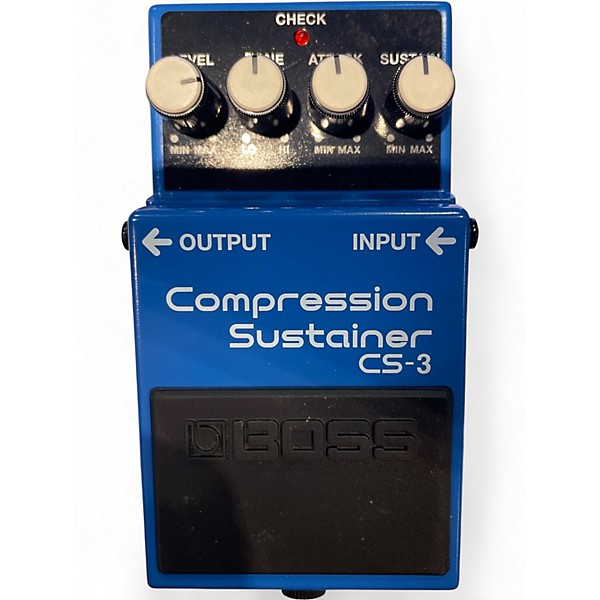 Used BOSS CS3 Compressor Sustainer Effect Pedal