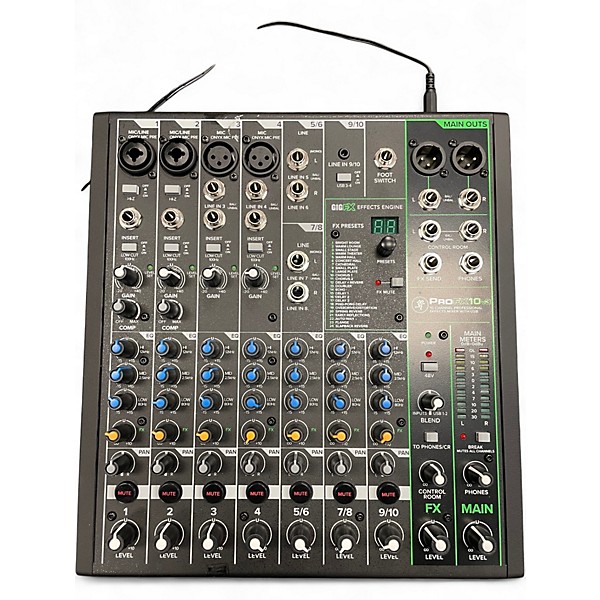 Used Mackie ProFX10 Powered Mixer