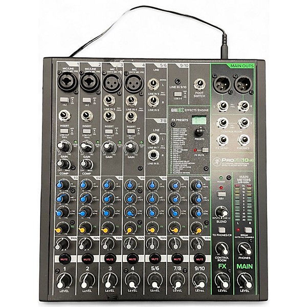 Used Mackie ProFX10 Powered Mixer