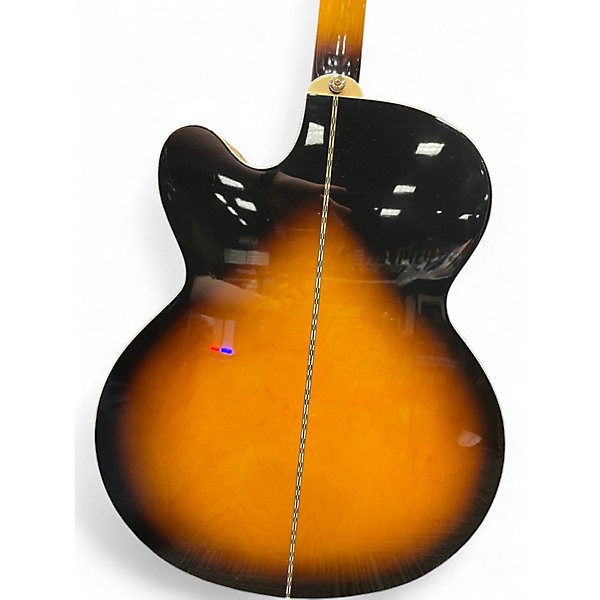 Used Epiphone EJ200SCE 2 Color Sunburst Acoustic Electric Guitar