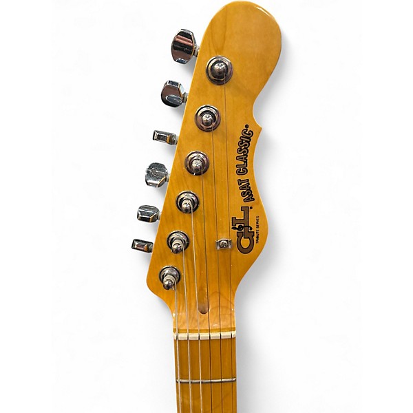 Used G&L Tribute ASAT Classic Black Solid Body Electric Guitar