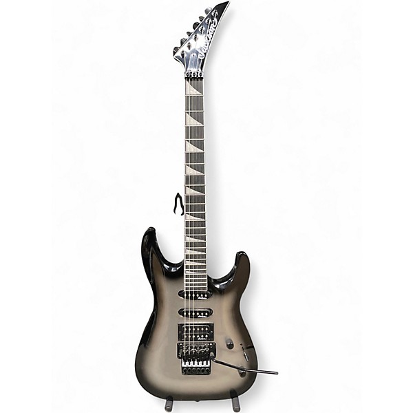 Used Jackson JS34Q Dinky Silverburst Solid Body Electric Guitar