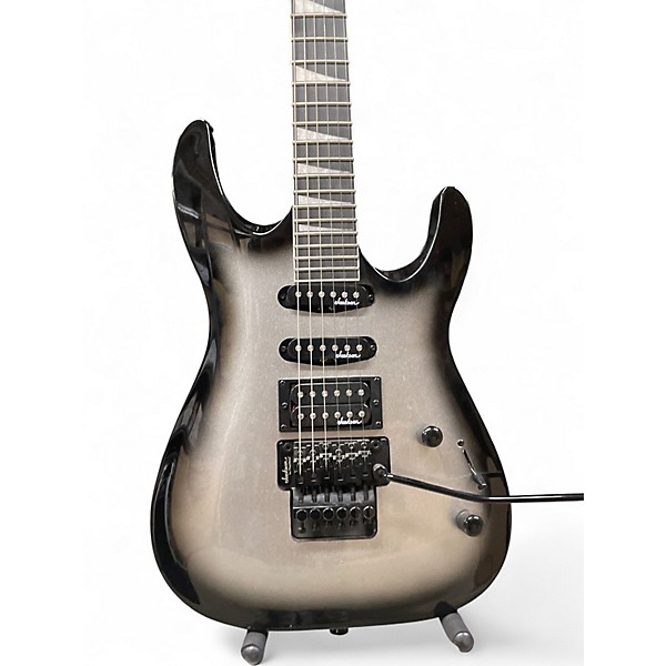 Used Jackson JS34Q Dinky Silverburst Solid Body Electric Guitar