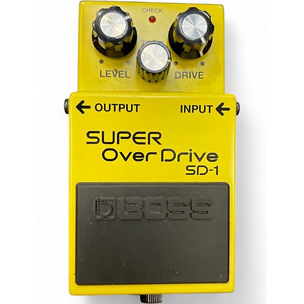 Used BOSS SD1 Super Overdrive Effect Pedal