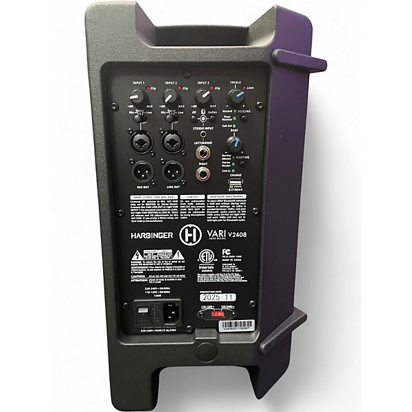 Used Harbinger V2408 Powered Speaker