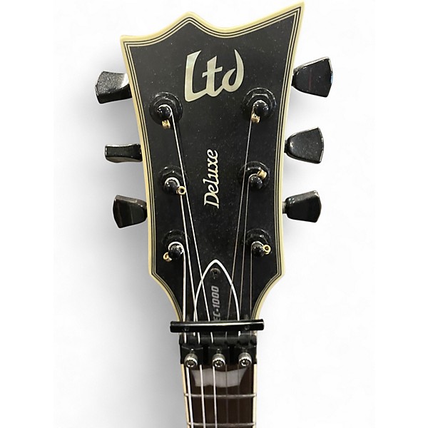 Used ESP LTD EC1000 Black Solid Body Electric Guitar