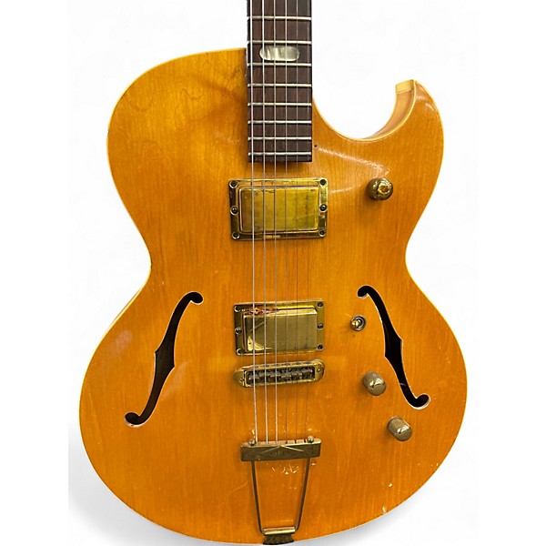 Vintage 1965 Epiphone Sorrento E452 Natural Hollow Body Electric Guitar