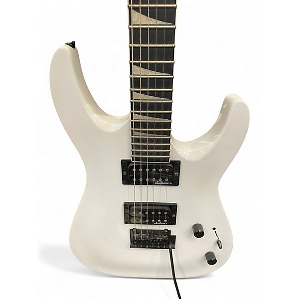 Used Jackson JS22 Dinky Snow White Solid Body Electric Guitar