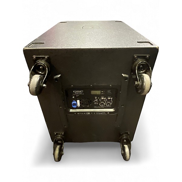 Used QSC KS118 18" 3,600W Powered Subwoofer With Cover Powered Subwoofer