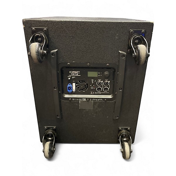 Used QSC KS118 18" 3,600W Powered Subwoofer With Cover Powered Subwoofer