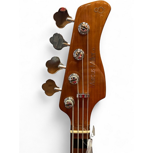 Used Sire V5-4 Tobacco Sunburst Electric Bass Guitar