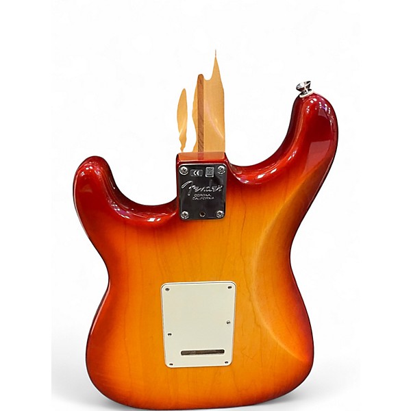 Used Fender American Standard Stratocaster HSS Sienna Sunburst Solid Body Electric Guitar