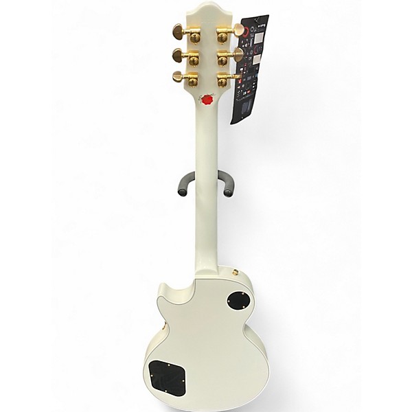 Used Epiphone Les Paul Standard Elite Alpine White Solid Body Electric Guitar
