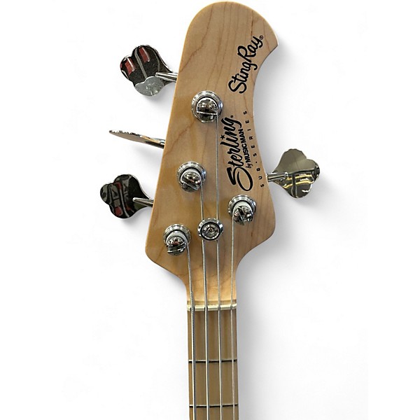 Used Sterling by Music Man RAY 4 HH METALLIC RED Electric Bass Guitar