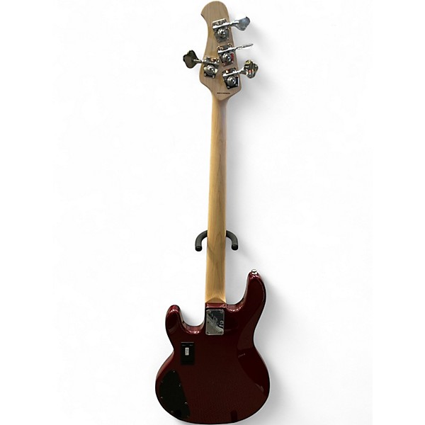 Used Sterling by Music Man RAY 4 HH METALLIC RED Electric Bass Guitar
