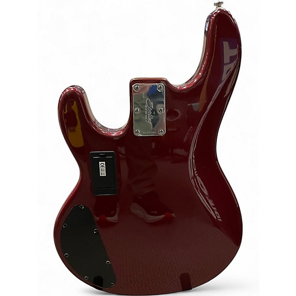Used Sterling by Music Man RAY 4 HH METALLIC RED Electric Bass Guitar