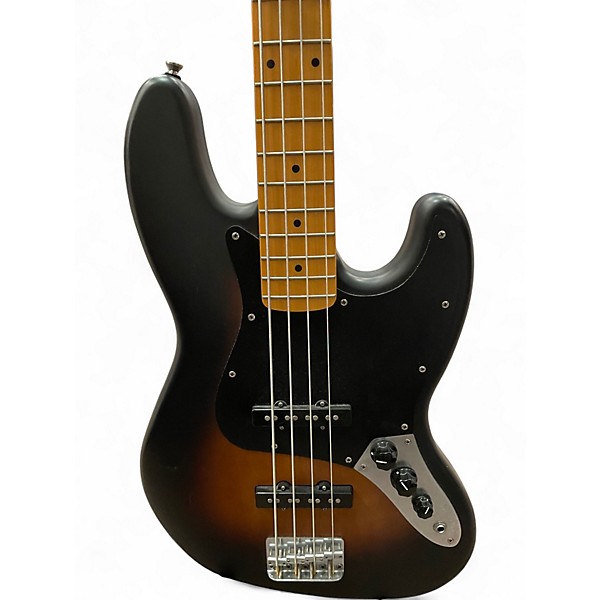 Used Squier 40TH ANNIVERSARY JAZZ SATIN SUNBURST Electric Bass Guitar