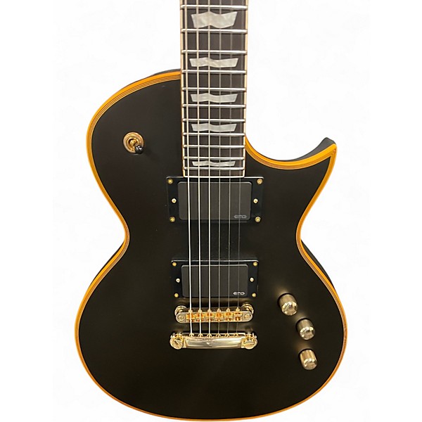Used ESP LTD EC1000 Black Solid Body Electric Guitar