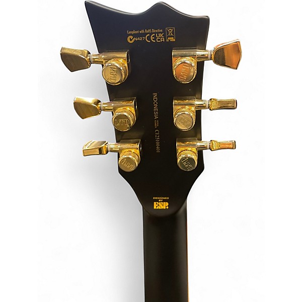 Used ESP LTD EC1000 Black Solid Body Electric Guitar