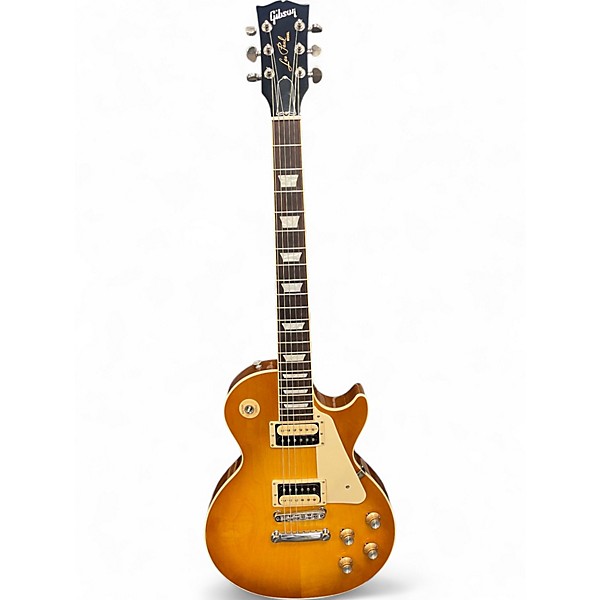 Used 2023 Gibson Les Paul Classic Honey Burst Solid Body Electric Guitar
