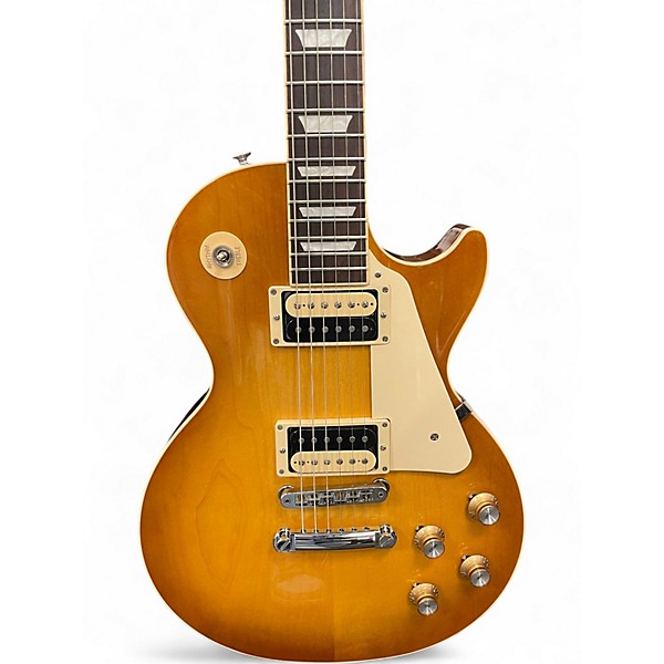 Used 2023 Gibson Les Paul Classic Honey Burst Solid Body Electric Guitar
