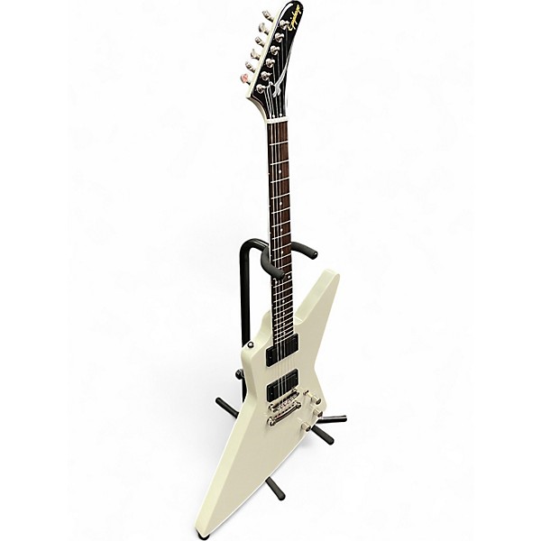Used Epiphone explorer 80's White Solid Body Electric Guitar