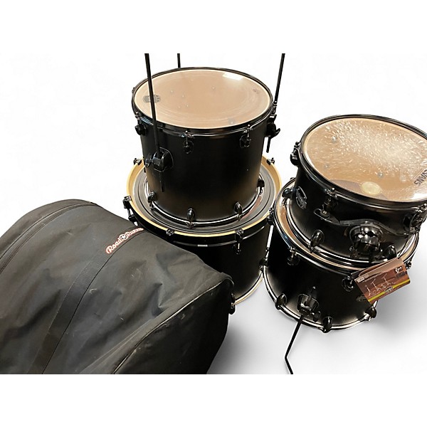 Used Mapex 5 Piece mars matte black Drum Kit