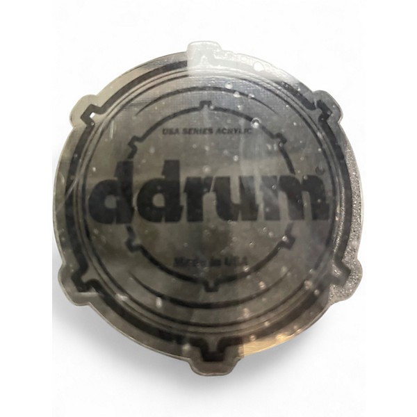 Used 2023 ddrum 6 Piece USA SERIES ACRYLIC ACRYLIC CLEAR Drum Kit
