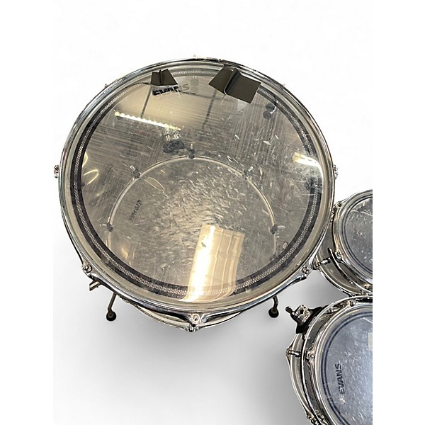 Used 2023 ddrum 6 Piece USA SERIES ACRYLIC ACRYLIC CLEAR Drum Kit